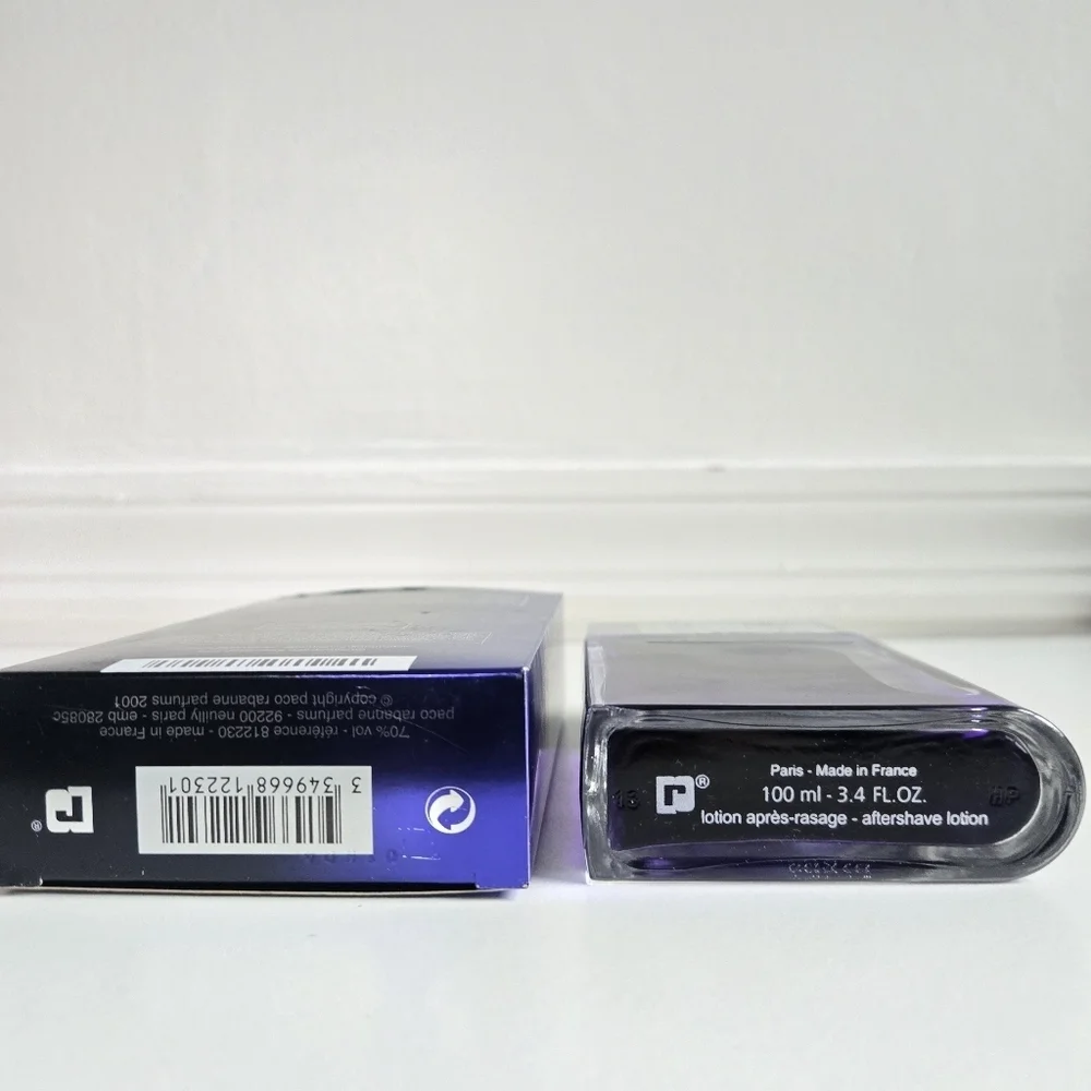 New Paco Rabanne Ultraviolet Man Anti-Stress After Shave Lotion 100ml New In Box